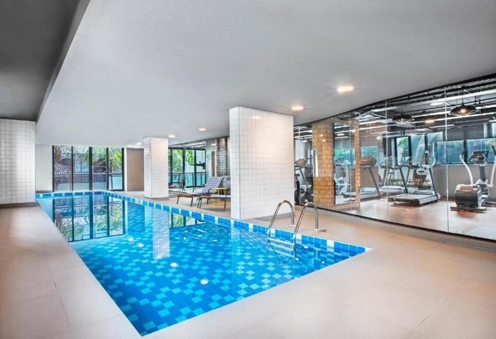 Hotel Flat particular international ibirapuera, 2534 UH1301 San Paolo Esterno foto